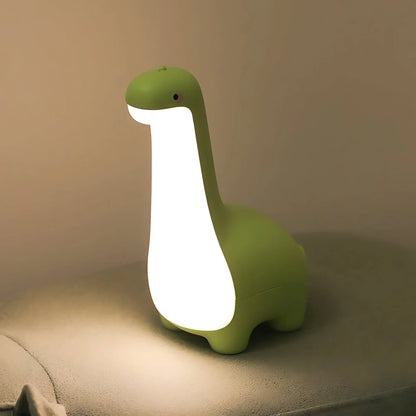 LED Dinosaur Night Light for Kids – Soothing Sleep Light with Color Change & Timer Function