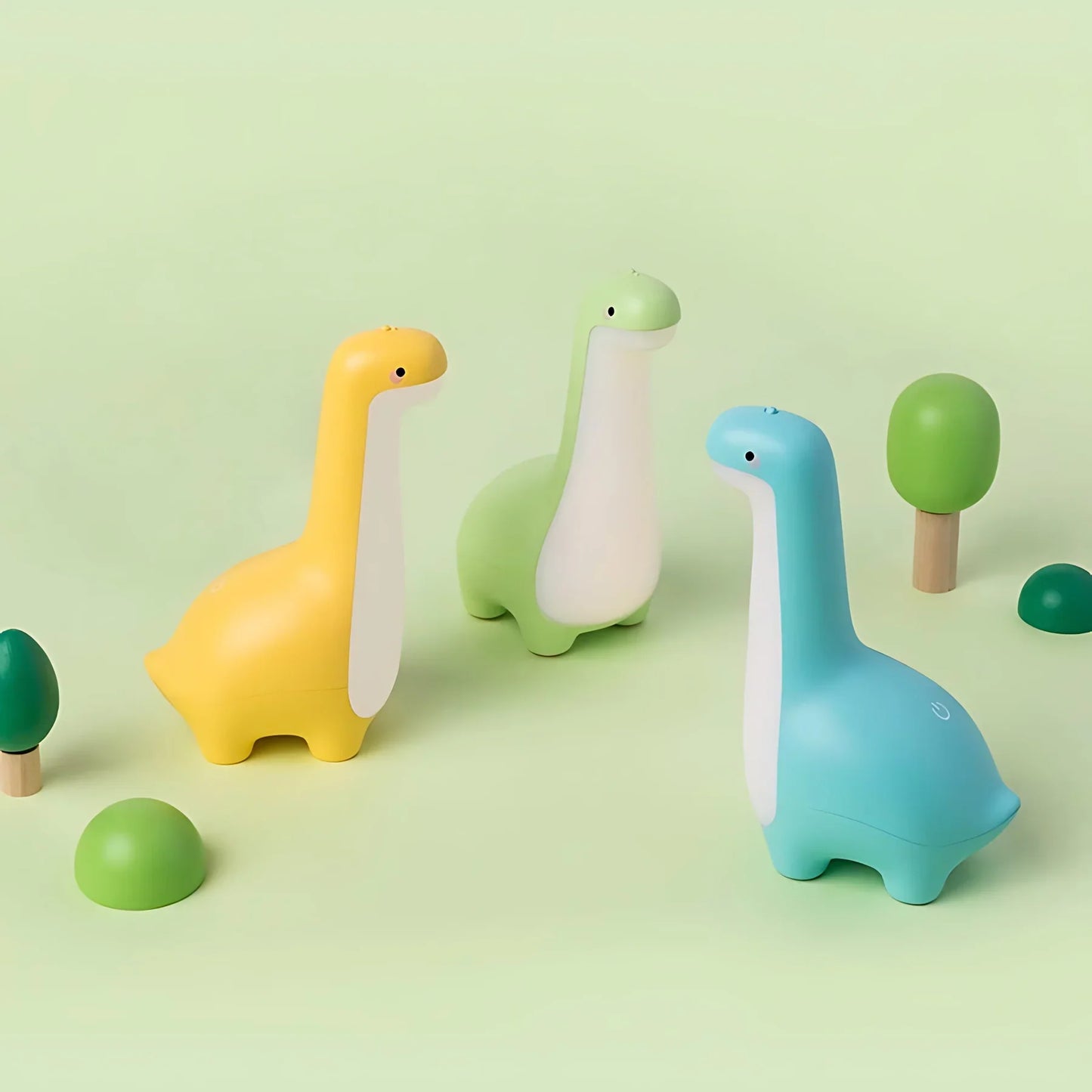 LED Dinosaur Night Light for Kids – Soothing Sleep Light with Color Change & Timer Function