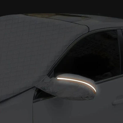 Winter-Resistant Magnetic Windshield Cover
