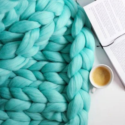 Soft XXL Knitted Blanket for Cozy Evenings – Perfect Comfort and Warmth