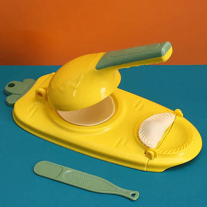 Practical Dumpling Maker with Lever Mechanism – For Quick and Easy Dumpling Preparation